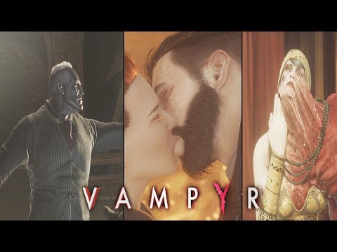 VAMPYR All Boss Fights & Ending