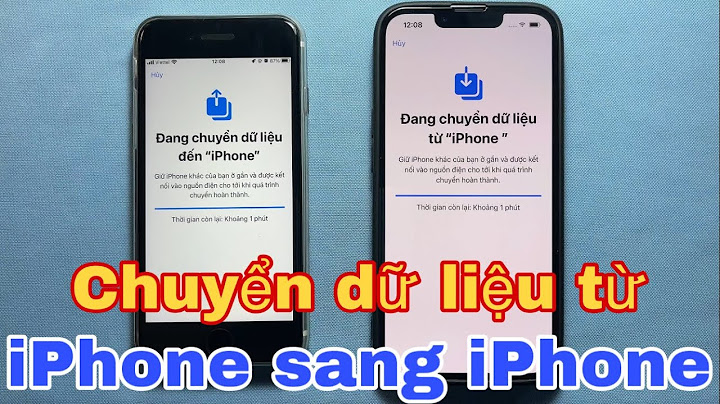 Hướng dẫn chuyển dữ liệu iphone sang sony