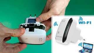 Wifi Repeater Wireless-N - Desembalagem e desmontagem WR03 Wi-Fi Repeater 802.11N