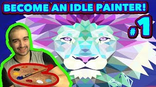 NEW MOBILE IDLE GAME! - Idle Painter - Gameplay Guide #1 screenshot 5