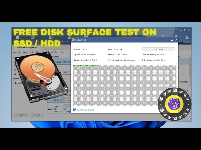 Check SSD / HDD for Bad Sectors | Free Disk Surface Test | Minitool  Partition Wizard | Easy steps - YouTube