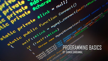 01 09 Introduction to Text Editors - Programming Basics [Sinhala]