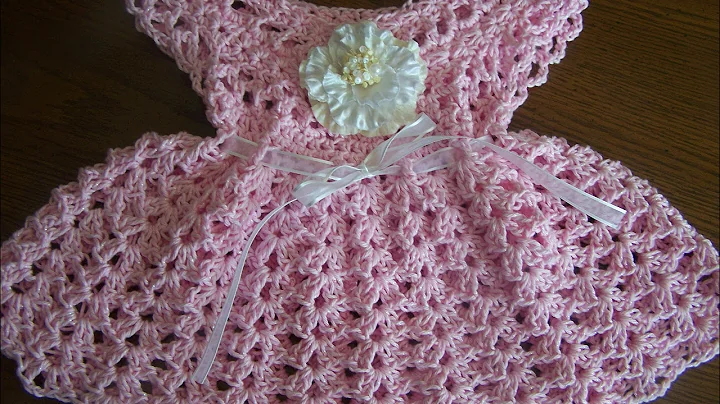 Stunning Crochet Baby Girl Dress for Spring/Summer