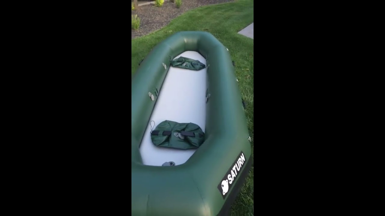 12'6" Saturn Soloquest Raft - Review Video 1