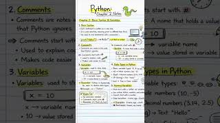 syntax and variable? #viral #study #python