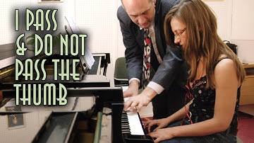 Learn how to pass the thumb under in a scale the Piano Somatics way - to transform your technique!