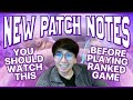 Ohmyv33nus patch notes review  watch this before playing ranked game