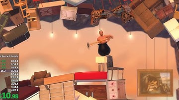 Getting Over It with Bennett Foddy - 3m 34s Speedrun