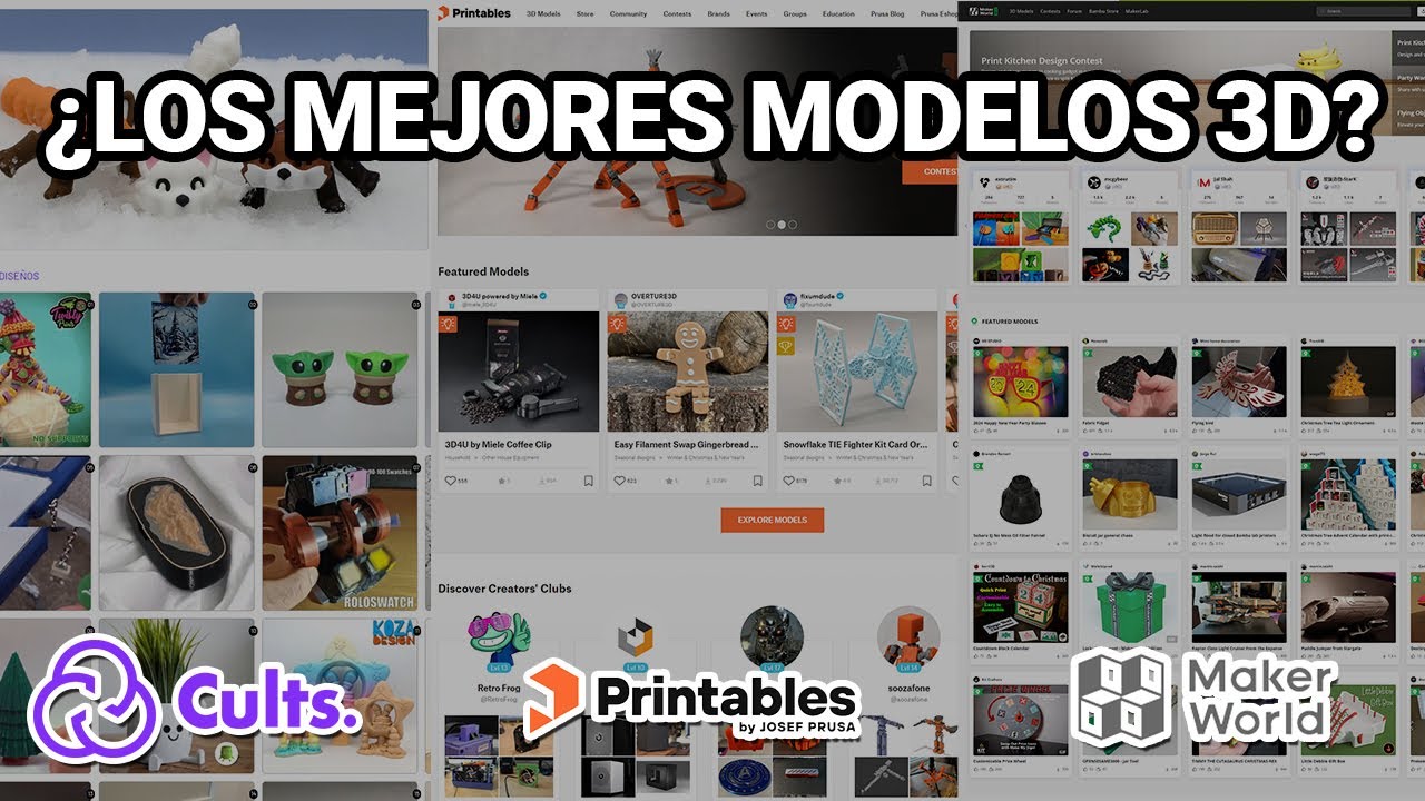 El mejor repositorio de modelos para impresión 3D según un diseñador ...