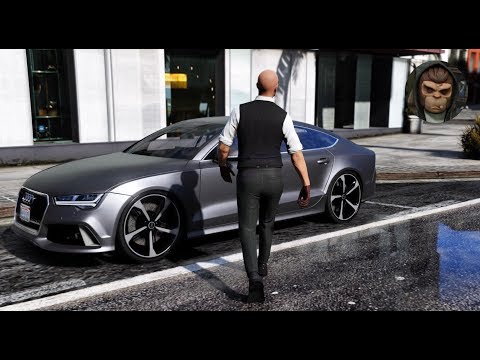 ► GTA 6 Graphics - Audi RS7! 2017 ✪ M.V.G.A. - Gameplay! Realistic Graphics MOD 60FPS