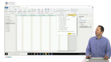 MOOC Power BI. Combinar consultas resumiendo un campo, agrupar por una columna en Pow | 28/136 | UPV