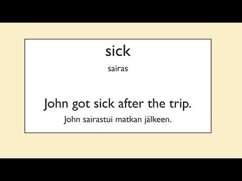 Englannin alkeet: adjektiiveja