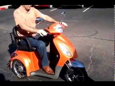 EW 36 Electric Bike Mobility Scooter - YouTube