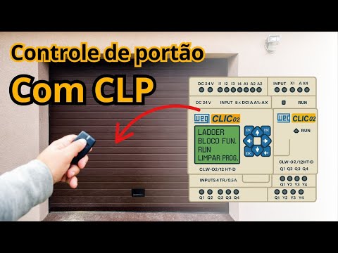Como Programar um Portão Automático com CLP: Aula Prática em Ladder 01