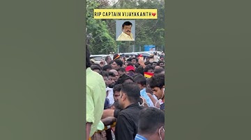 Captain parka vandha makkal💔🥲 #vijayakanth #rip #vijayakanthdeath #viral #video #shorts