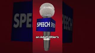 Hitler's Speeches A Historical Turn