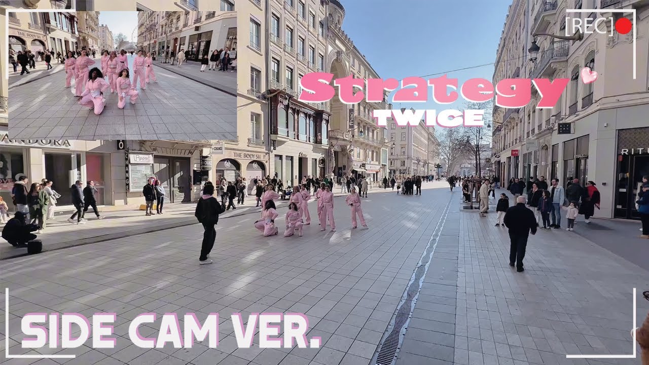 [SIDECAM | KPOP IN PUBLIC, FRANCE | ONE TAKE] TWICE - ‘STRATEGY’ | DANCE COVER by RE:Z