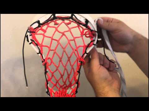 Tutorial on Stringing Shooting Strings in 5 and 6 Diamond Mesh