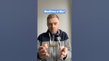 WordPress or Wix? #wordpress #wix