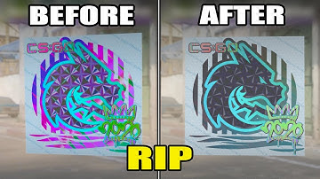NEW CS2 UPDATE......(RIP RMR HOLO STICKERS CS2)