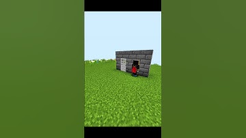 Minecraft Sensor Door 😱#minecraft #shorts