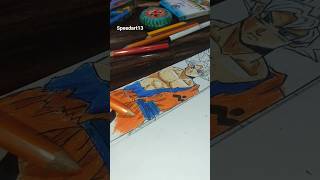 Goku ultrainstinct part 2 making Main character#anime #art #goku #dragon Ball