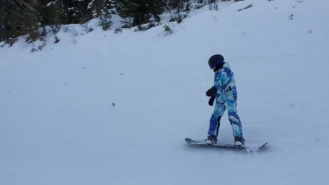 Every Run Gets Better🏂 #snowboarding