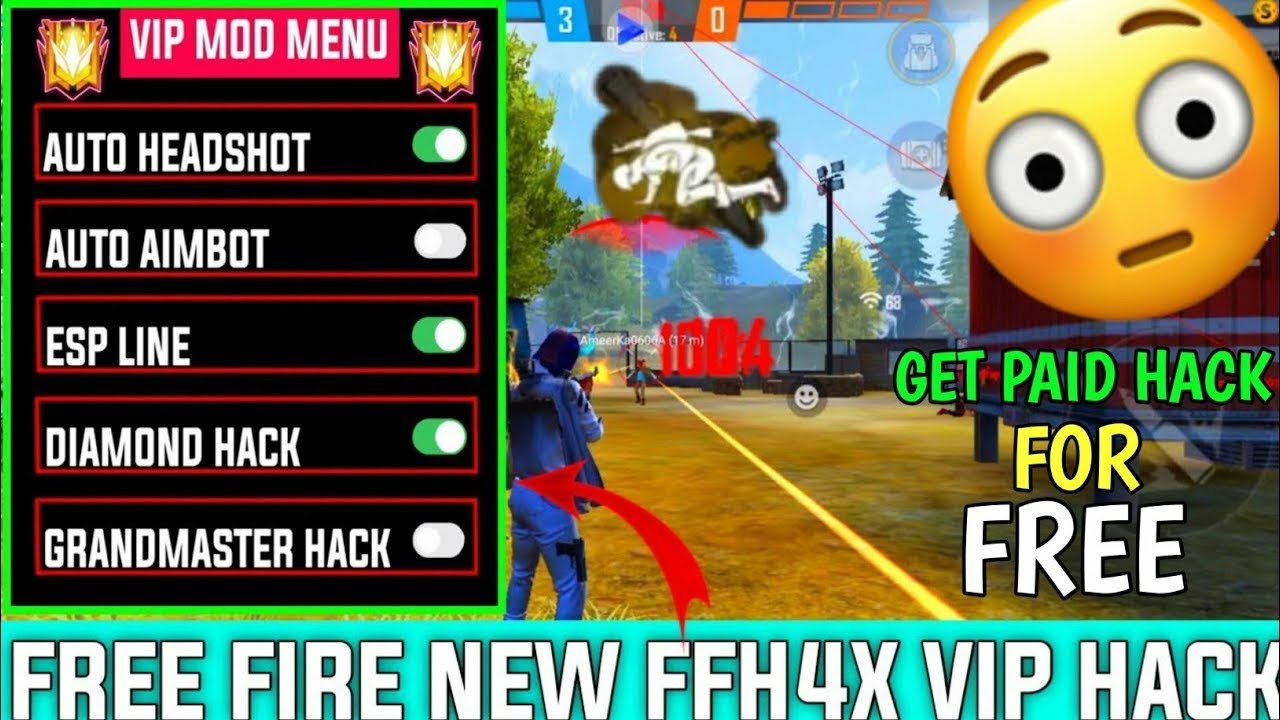 Direct download United Mods V5, Free Fire New Hack Mod Menu United Mods  V5, Ob31 Update, AutoHeadshot Hack, Rank Work