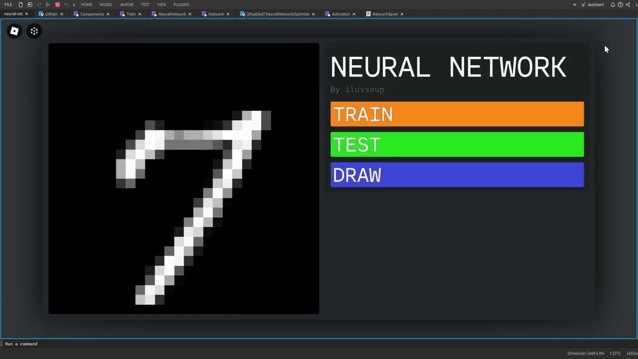 Simple neural network in Roblox