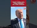WATCH | Trump Says He Will Speak With Taiwan’s President, Risking New Tensions With China #shorts