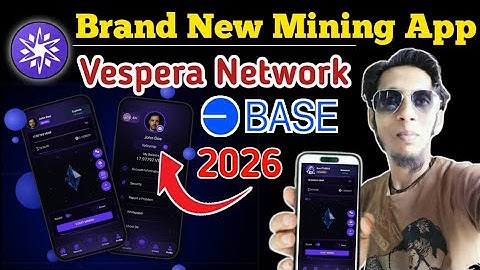 New Mining App 2026 | Vespera Network | Earn Money Online Without Investment