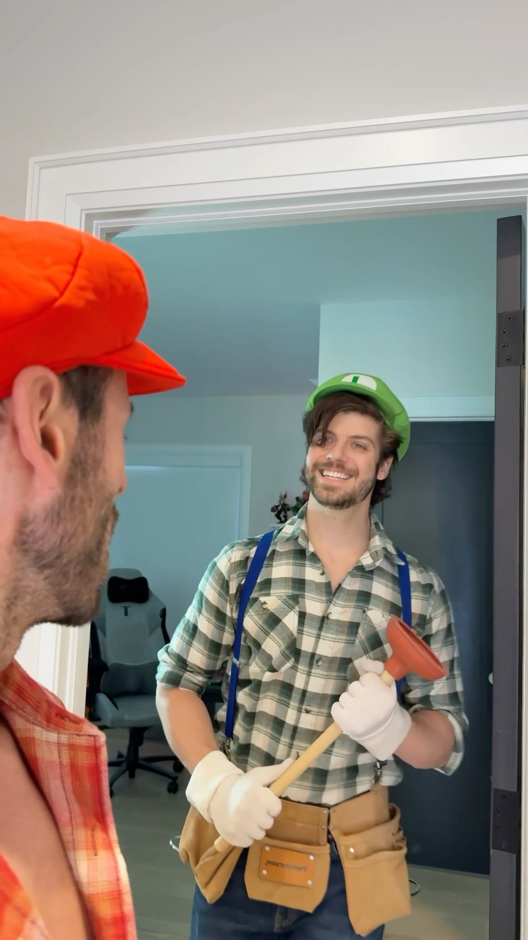 When Luigi has a second job…