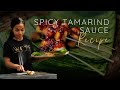 THE BEST THAI STREET SAUCE! | Tamarind Spicy Sauce - Cooking tutorial | น้ำจิ้มลูกชิ้นปิ้ง