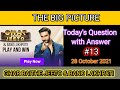 The Big Picture || GHAR BAITHE JITO & Bano Lakhpati|| Question with Answer||Voot App||28.10.2021