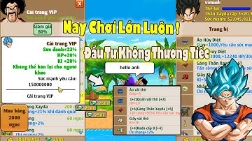 Ngọc Rồng Online - Mua Cải Trang Víp Và Sét Đồ Xịn Cho Nick Viminh, Đầu Tư Khôn Ngoan !