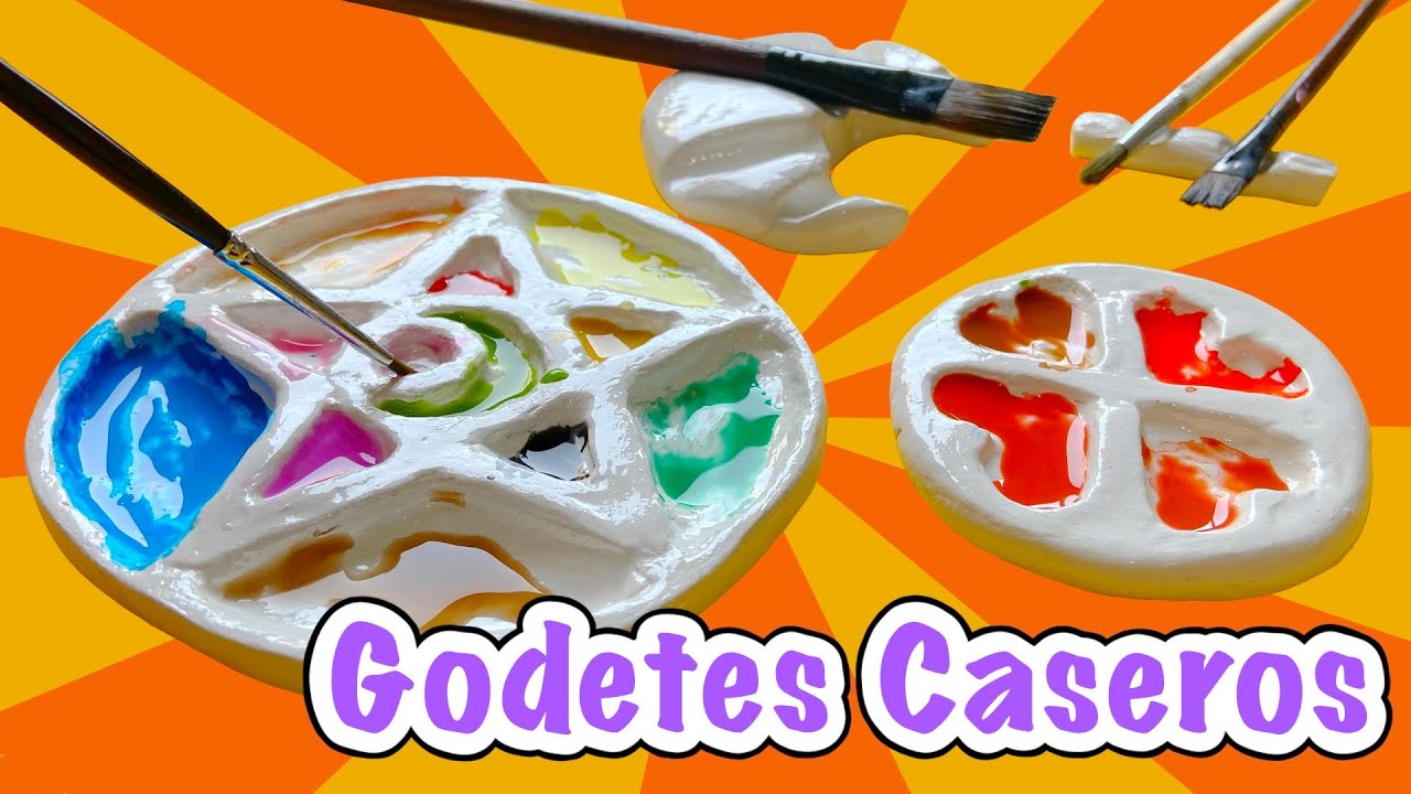 Distribuir sobrina Leer GODETES Y PORTAPINCELES CASEROS Y SUPER BARATOS 🎨 | Laura Cosas - YouTube