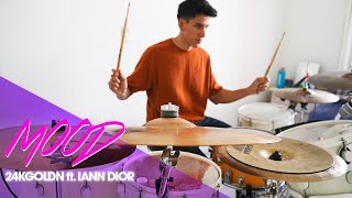 MOOD (feat. Iann Dior) - 24KGoldn | Drum Cover