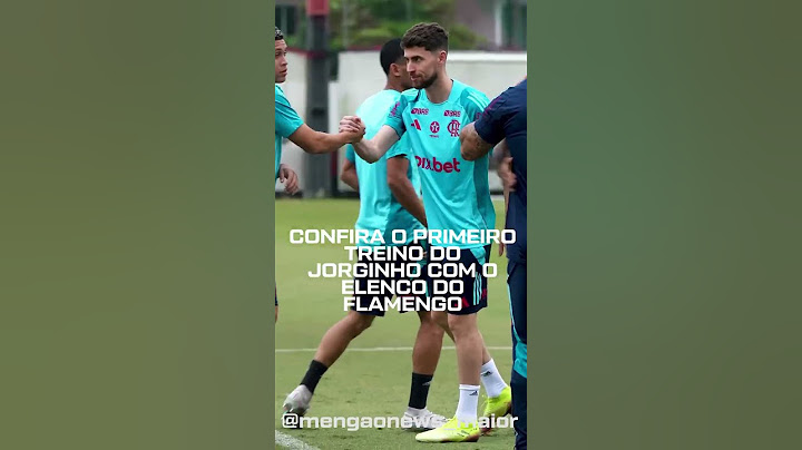 É ELE! PRIMEIRO DIA DE JORGINHO NO NINHO! CRAQUE EX-ARSENAL JÁ TREINA COM O MENGÃO!