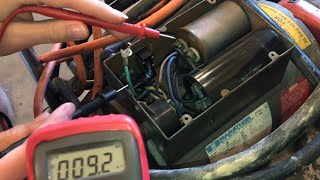 discharging LARGE capacitors with a resistor (IMPORTANT DON’T JUST TOUCH) these can hurt you