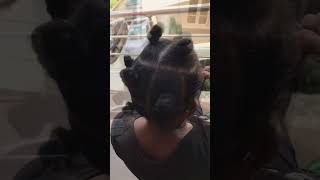 Micro loc install in progress 💛. Healthy roots.#MicroLocs #AbiolaLOCS #LocJourney #LocsNigeria