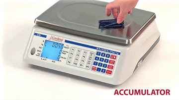C Series Counting Scales   Operations Video