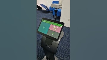 temi V3 with roving IAQ device to check temperatures