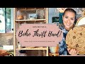 Gigantic Boho Thrift Haul! Come Unbox With Me! $160 spent, just one item is worth over $1,000!