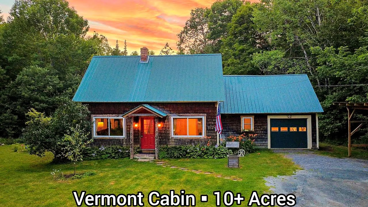 Vermont Cheap Houses For Sale | $299k | 10+ Acres | Vermont Cabins | VT Real Estate