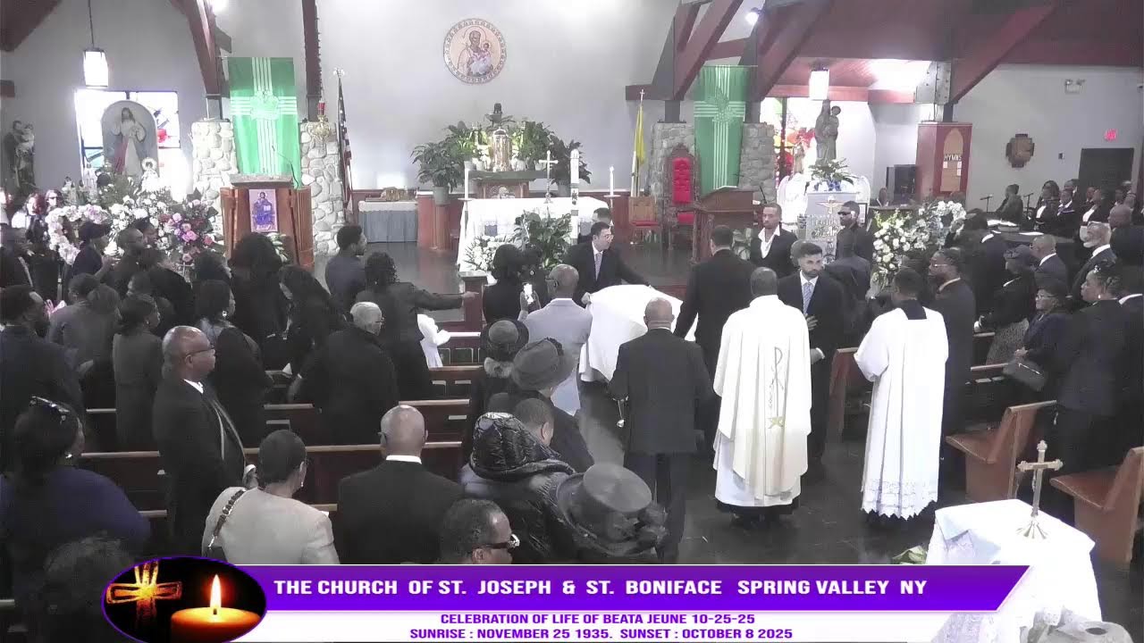 CELABRATION OF LIFE OF BEATA JEUNE