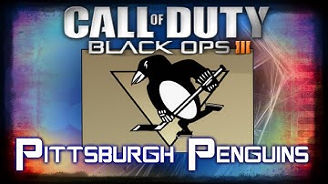 Pittsburgh Penguins (NHL Hockey) - Call of Duty Black Ops 3 Emblem Tutorial | By A Hooded Psycho