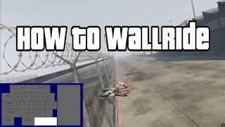 How to Wallride in GTA 5 (KBM)