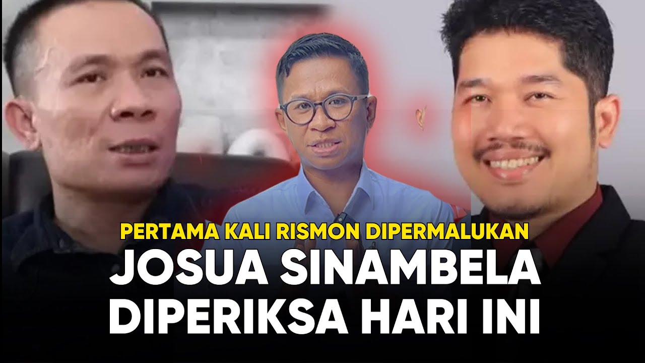 RISMON MALU TONTON VIDEO INI, JOSUA SINAMBELA SEBUT AHLI GADUNGAN