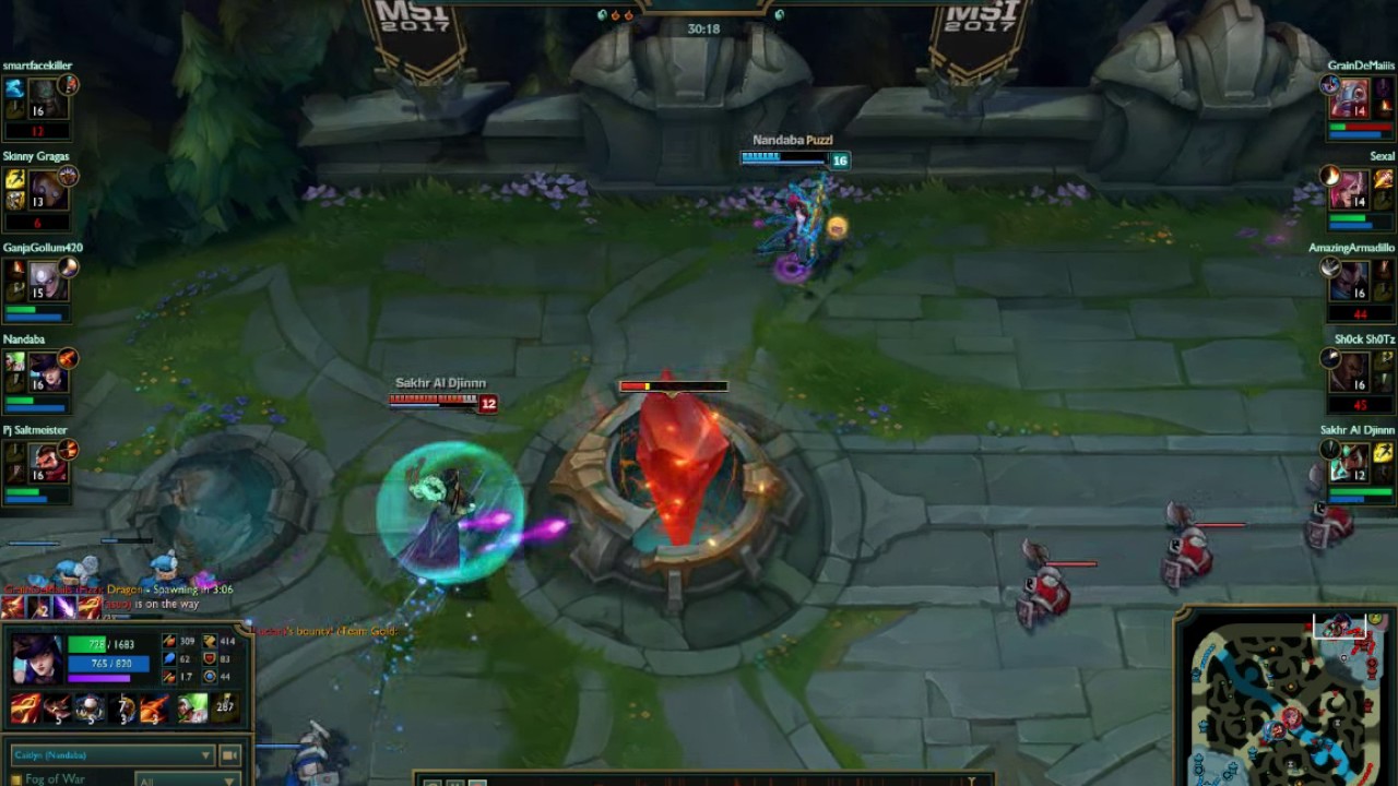 Shit happens, if u play skillshot champions in gold...