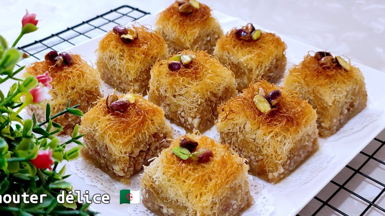 #حلويات_العيد بقلاوة  القطايف اسرع منها مكانش